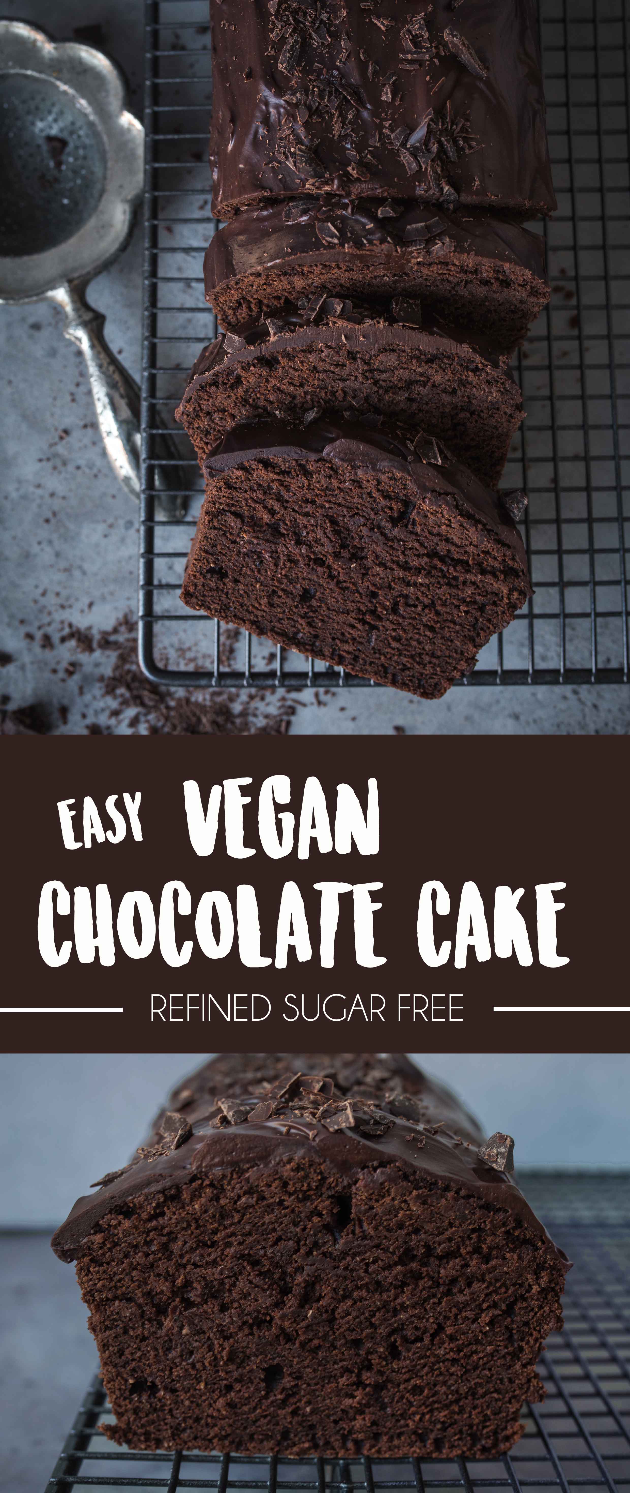 Basic Vegan Chocolate cake - everyone can make