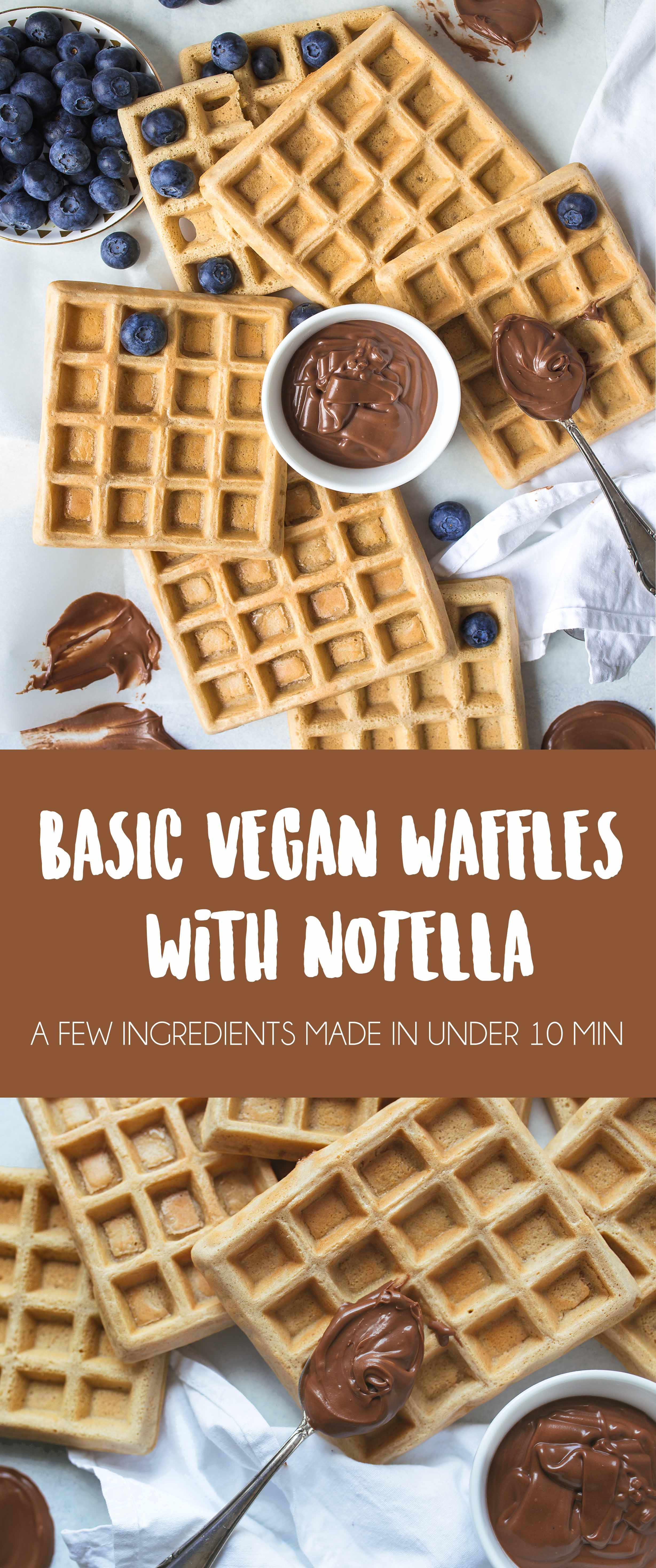 Basic Vegan Waffles for beginners