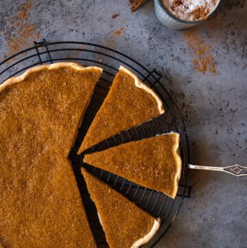 The easiest vegan Pumpkin pie you've ever made